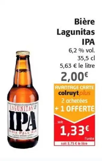 Colruyt Bière Lagunitas IPA offre