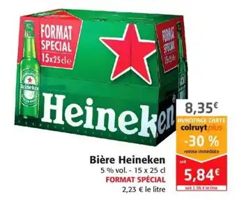 Colruyt Bière Heineken offre