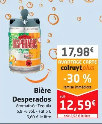 Colruyt Bière Desperados offre
