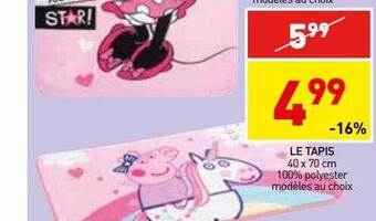 Stokomani Le tapis offre