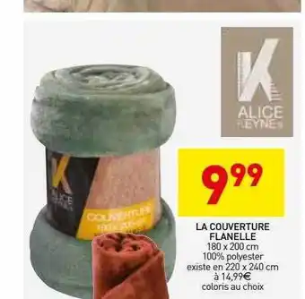 Stokomani La couverture flanelle offre