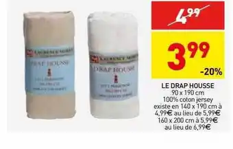 Stokomani Le drap housse offre