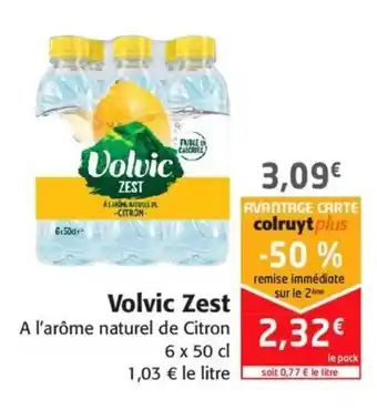 Colruyt Volvic Zest offre