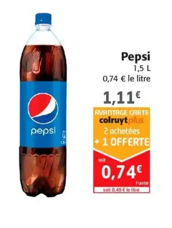 Colruyt Pepsi offre