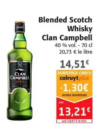 Blended Scotch Whisky Clan Campbell