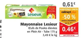 Colruyt Mayonnaose Lesieur offre