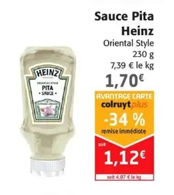 Colruyt Sauce Pita Heinz offre