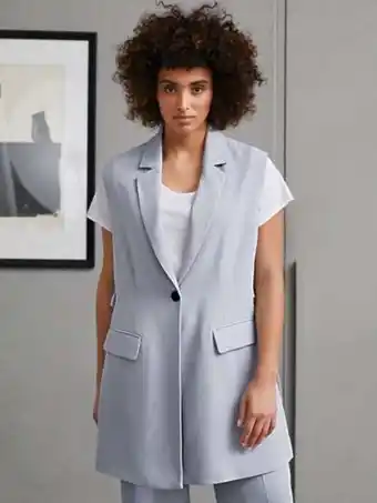 Shein gilet Ă bouton long