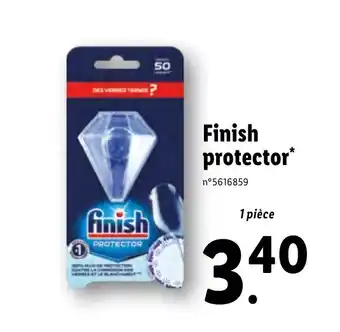Lidl FINISH protector offre