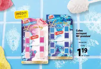 Lidl W5 cubes nettoyant WC premium offre