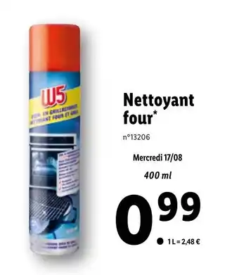 Nettoyant four