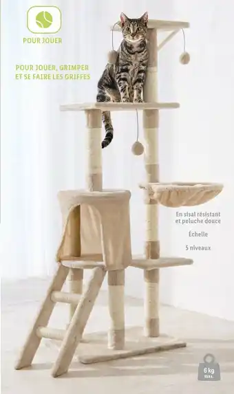 Lidl Arbre à chat offre