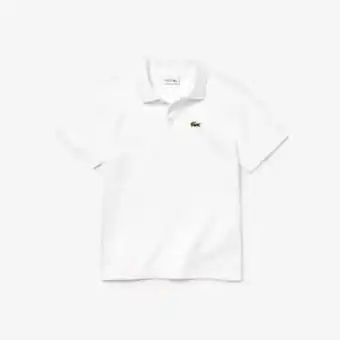 Lacoste Polo garçon tennis lacoste sport en coton ultra léger uni offre