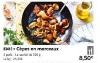 Thiriet Cèpes en morceaux offre