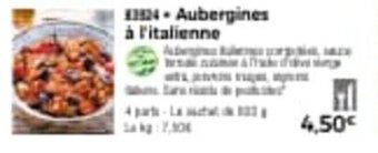 Thiriet Aubergines à l'italienne offre
