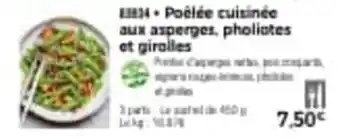 Thiriet Poèlée cuisinée aux asperges offre