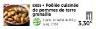 Thiriet Poêlée cuisinée de pommes de terre grenaille offre