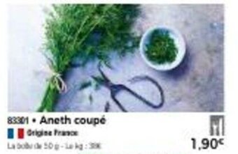 Thiriet Aneth coupé offre