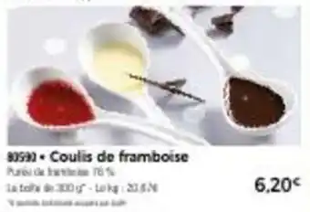Thiriet Coulis de framboise offre