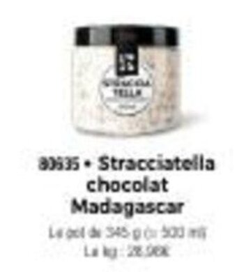 Thiriet Stracciatella chocolat madagascar offre