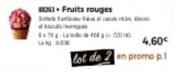 Thiriet Fruits rouges offre
