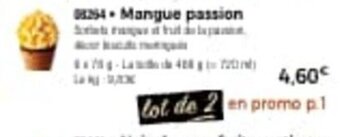 Thiriet Mangue passion offre