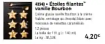 Thiriet Étoiles filantes vanille bourbon offre