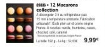 Thiriet 12 macarons collection offre