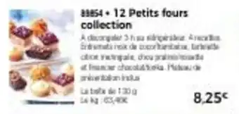 Thiriet 12 petits fours collection offre