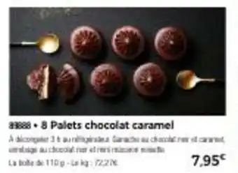 Thiriet 8 palets chocola caramel offre