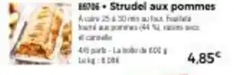 Thiriet Strudel aux pommes offre