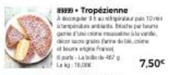 Thiriet Tropézienne offre