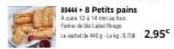Thiriet 8 petits pains offre