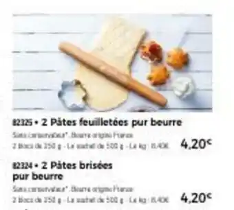 Thiriet 2 pâtes feuilletées pur beurre offre