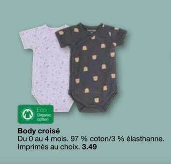 Zeeman Body croisé offre