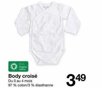 Zeeman Body croisé offre