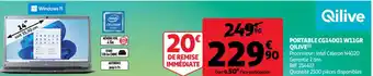 Auchan Qilive Portable CG14D01 W11GR offre