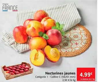 Nectarines jaunes