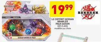 Stokomani Bakugan le coffret geogan brawler pack saison offre