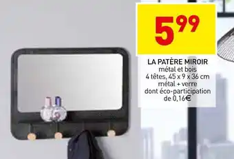 Stokomani La patère miroir offre
