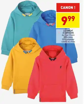Stokomani Le sweat à capuche offre