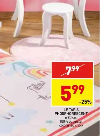 Stokomani Le tapis phosphorescent offre
