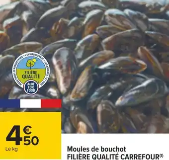 Carrefour Filière qualité carrefour moules de bouchot offre