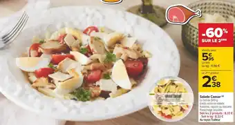 Carrefour Salade caesar offre