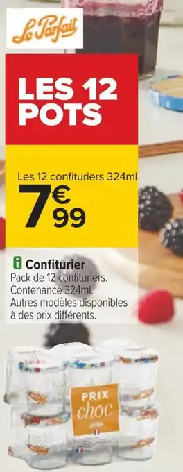 Le parfait confiturier