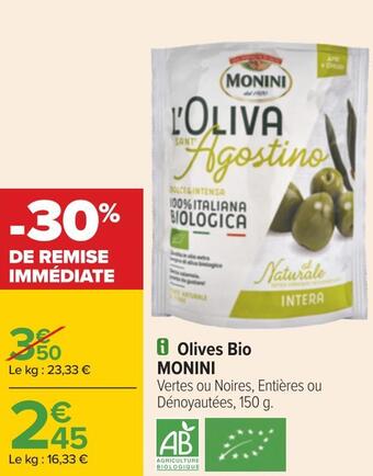 Monini olives bio