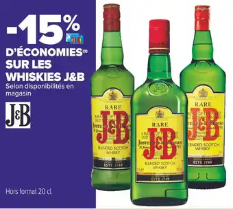 Carrefour Market J&b bon plan sur les whiskies j&b offre