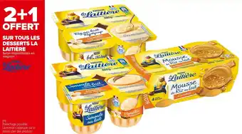 Carrefour Market La laitière bon plan sur tous les desserts la laitière offre