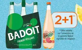 Carrefour Market Badoit bon plan sur l’ensemble de la gamme badoit offre