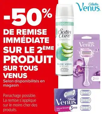 Venus bon plan sur tous venus